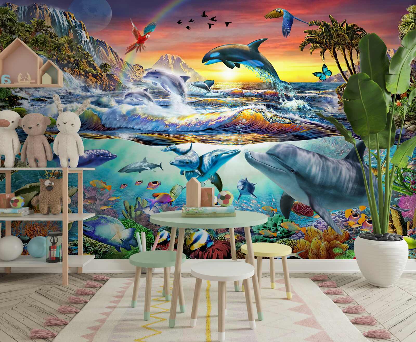 Fototapet golf paradis