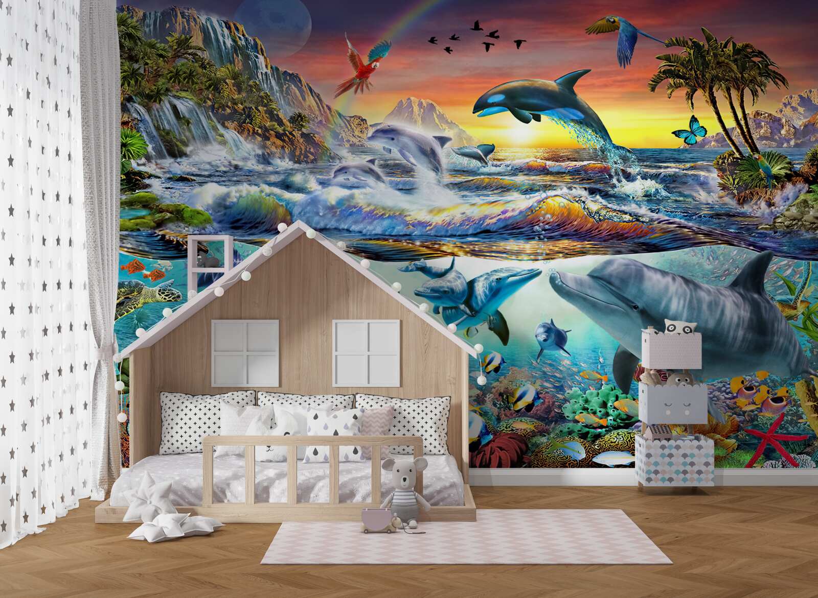 Fototapet golf paradis