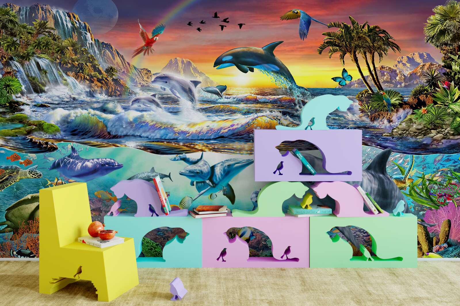 Fototapet golf paradis