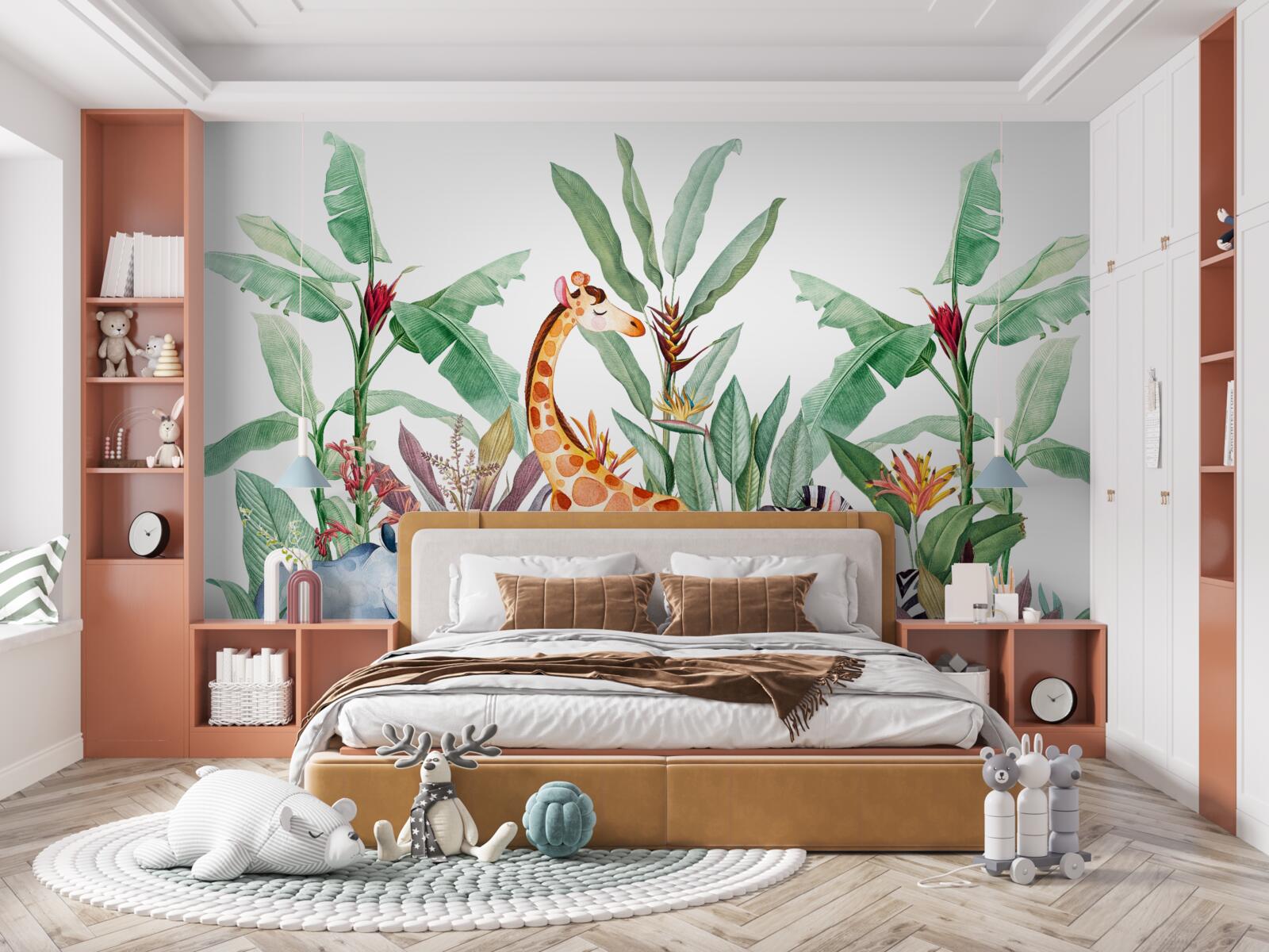 Fototapet creaturile naturii se bucură de plăcerile sale