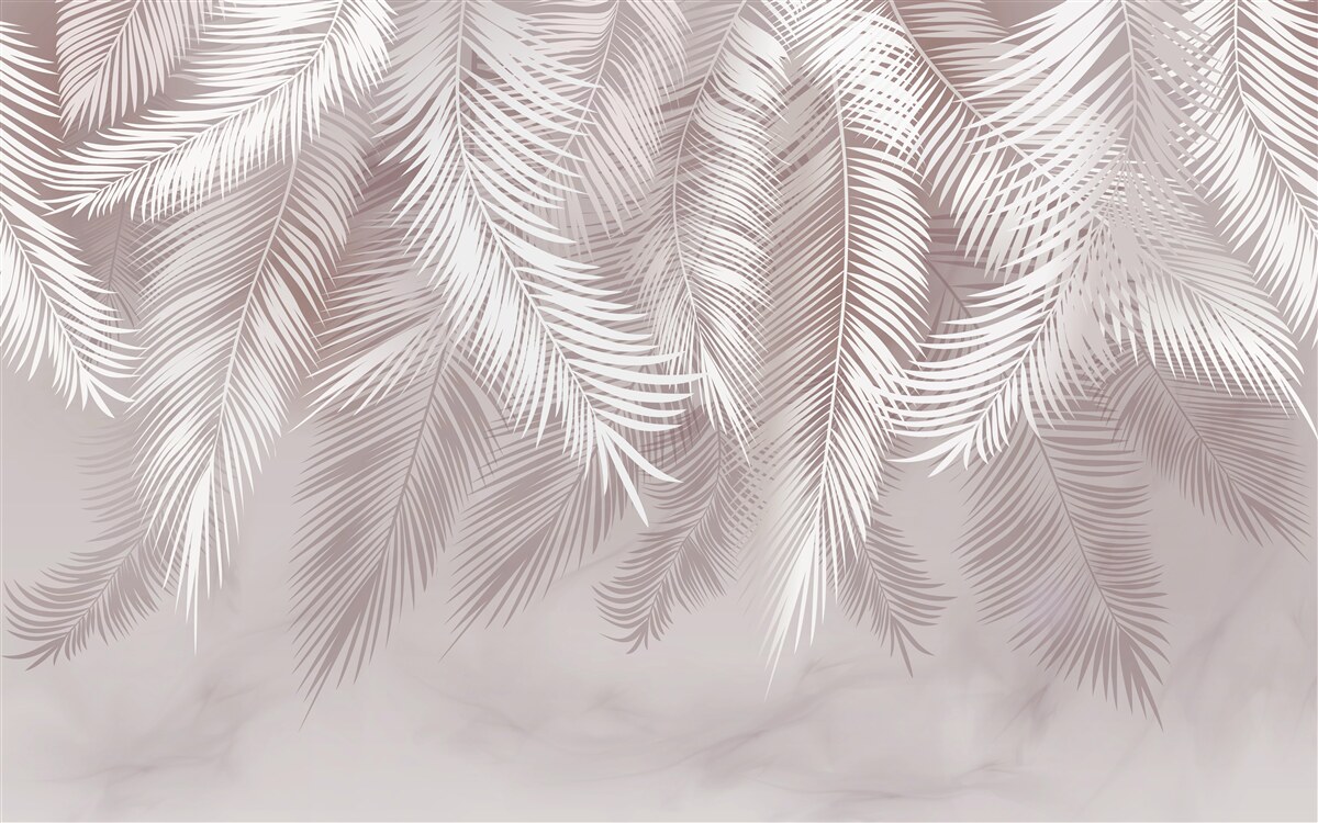 Fototapet frunze magnifice de palmier