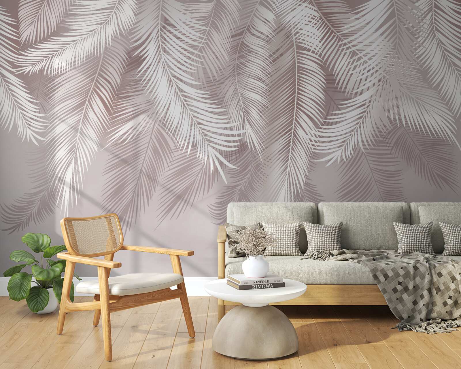 Fototapet frunze magnifice de palmier