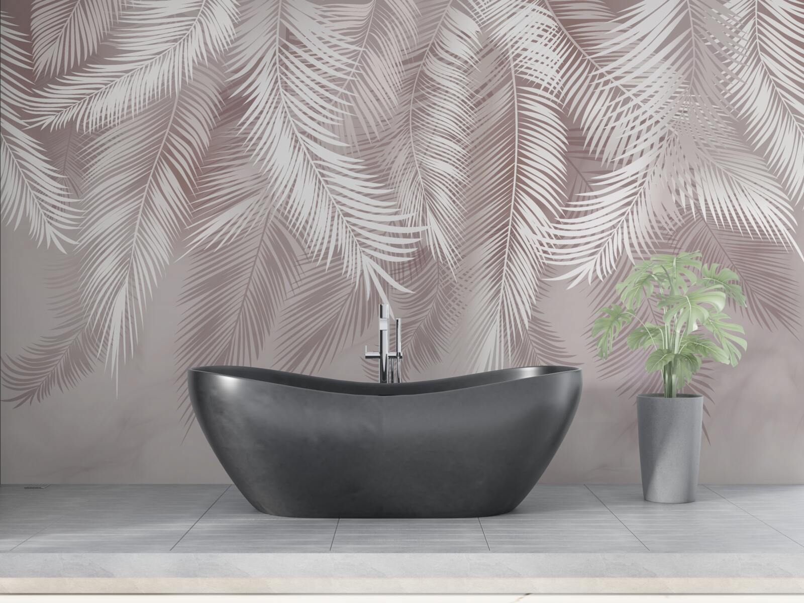 Fototapet frunze magnifice de palmier