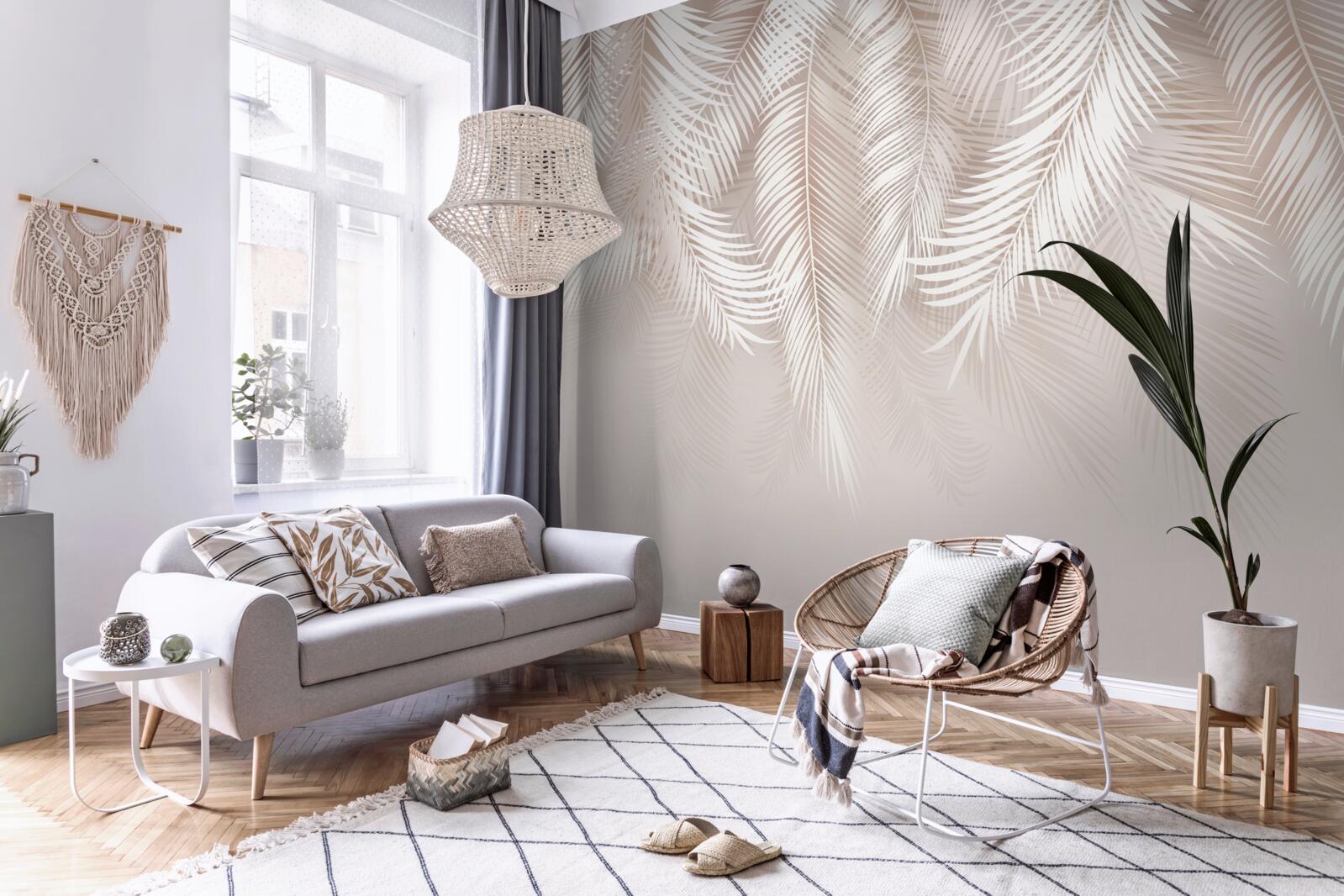 Fototapet pene roz moale