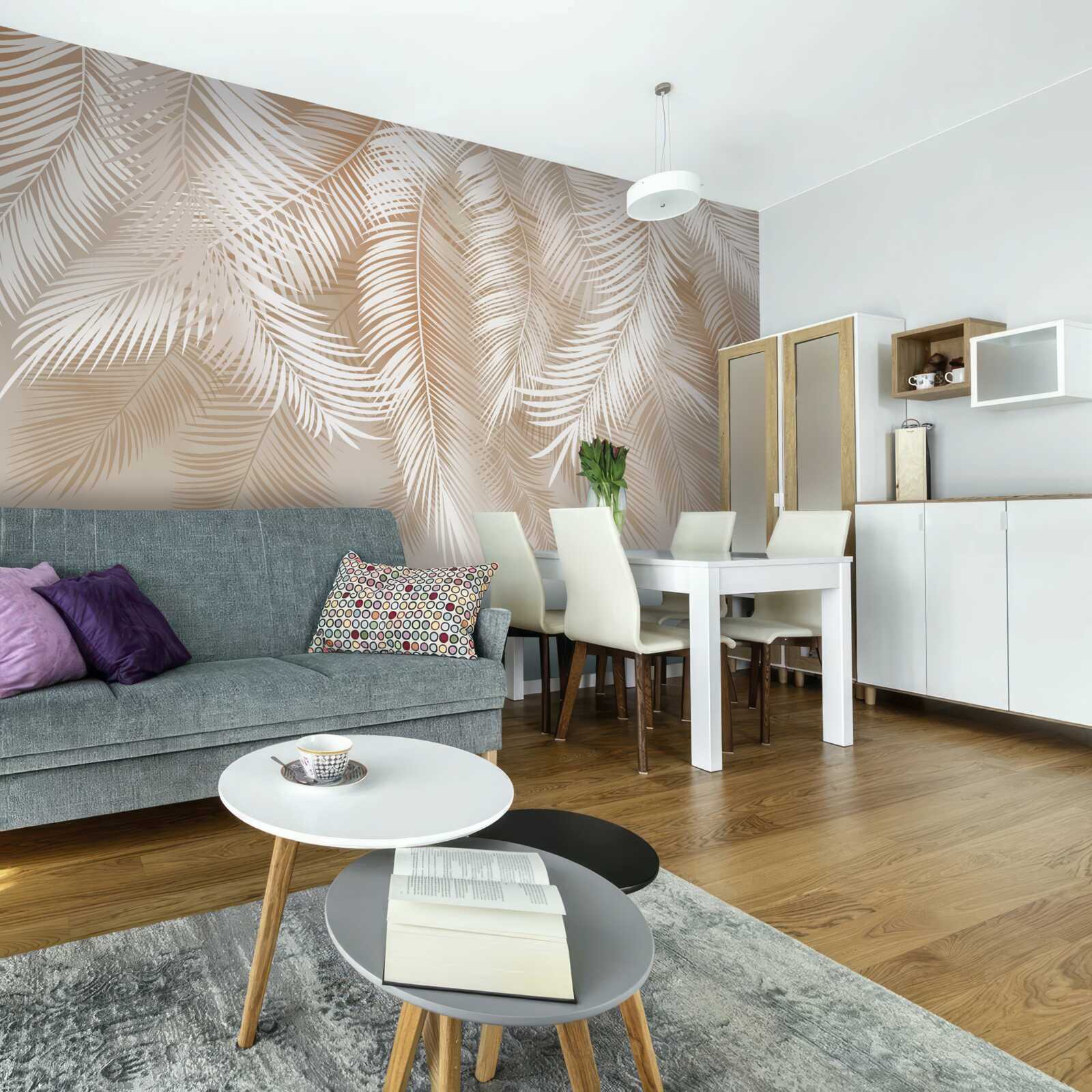 Fototapet frunze de palmier de la tropice