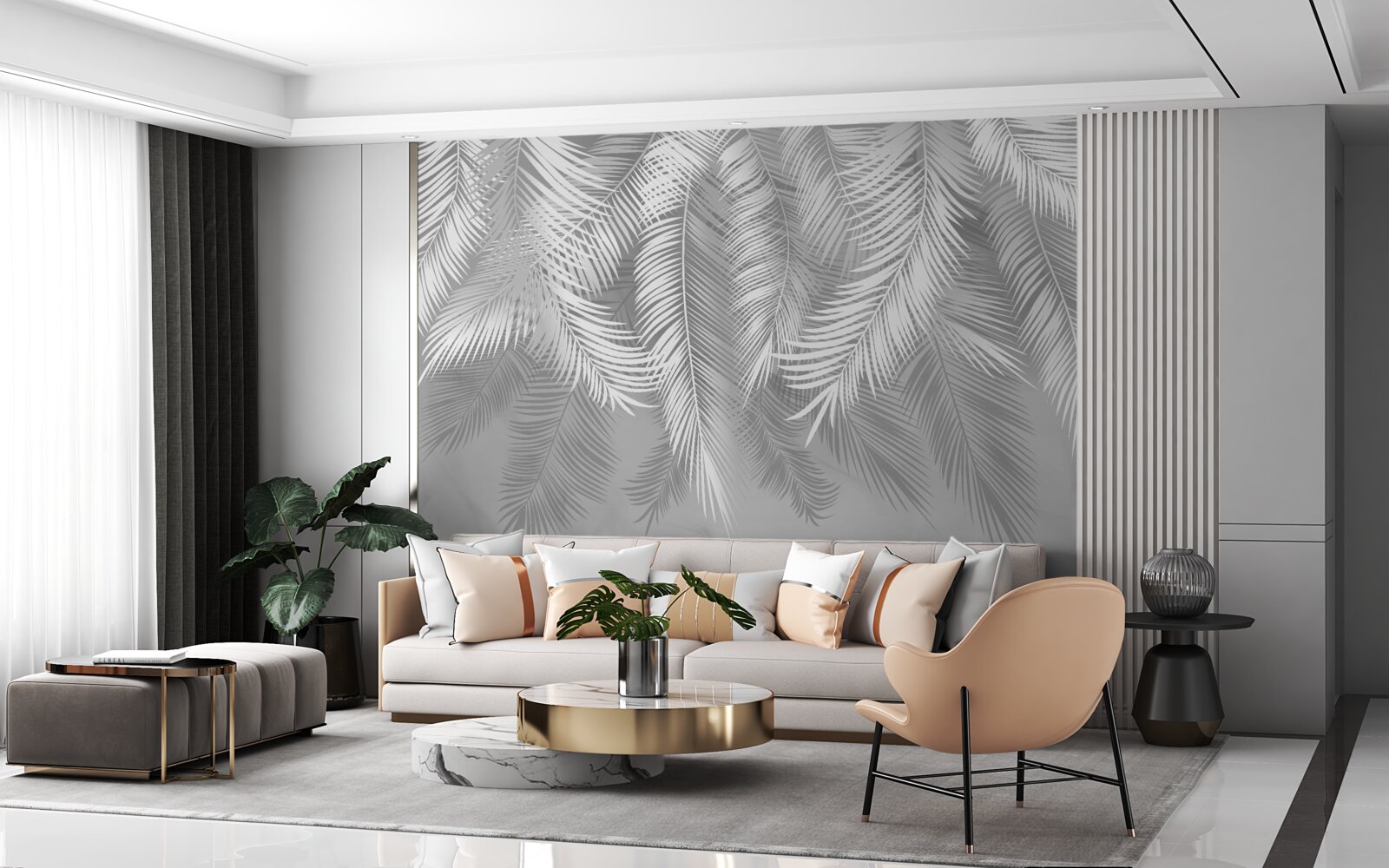 Fototapet frunze tropicale