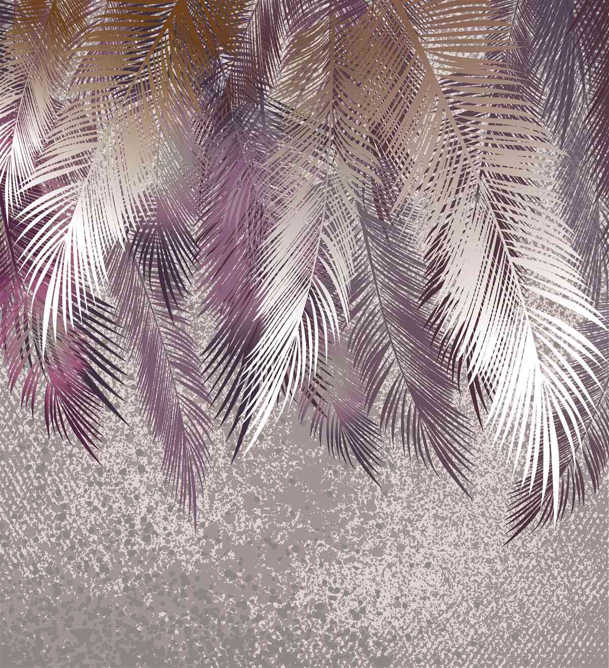 Fototapet penele grele atârnă