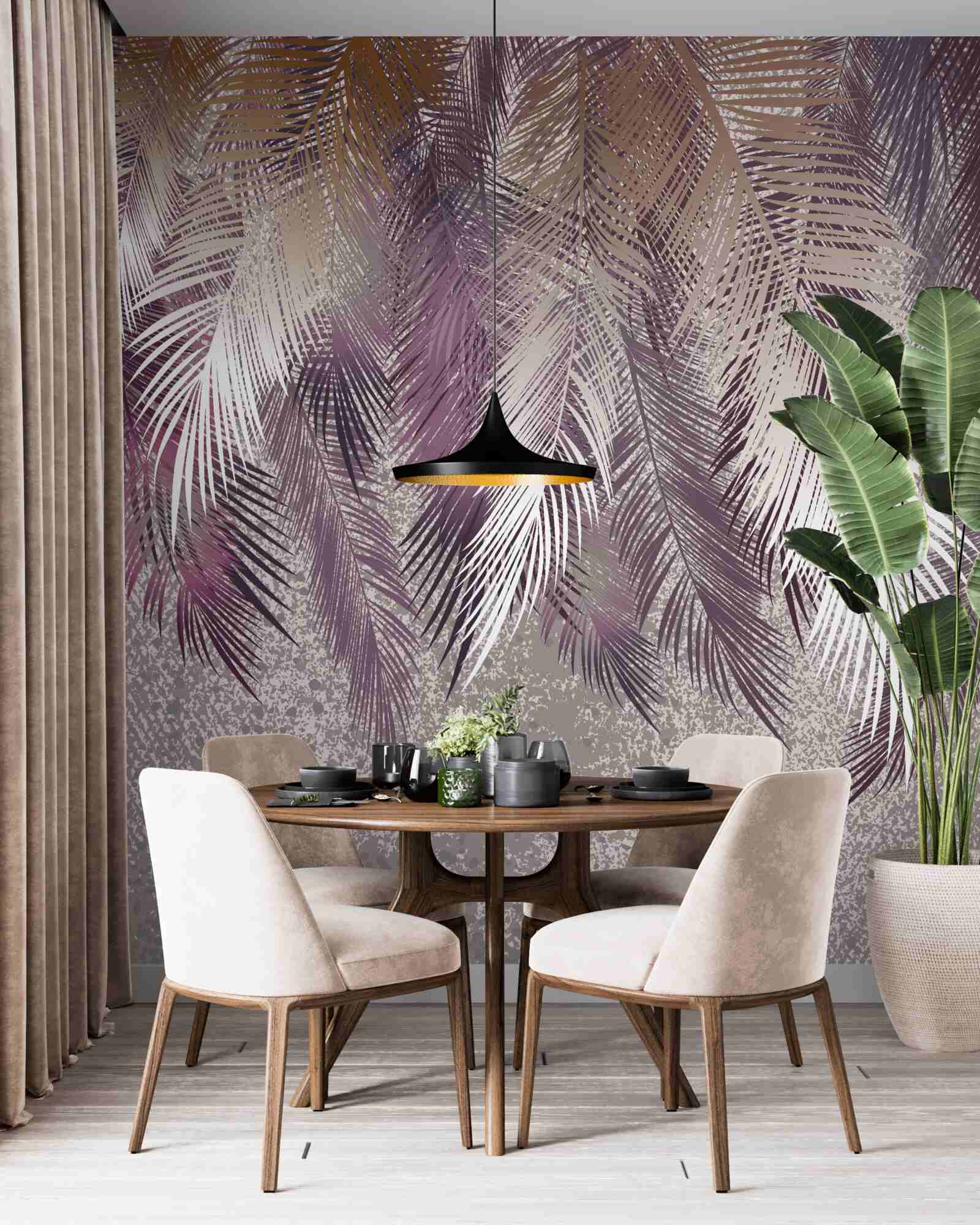 Fototapet penele grele atârnă