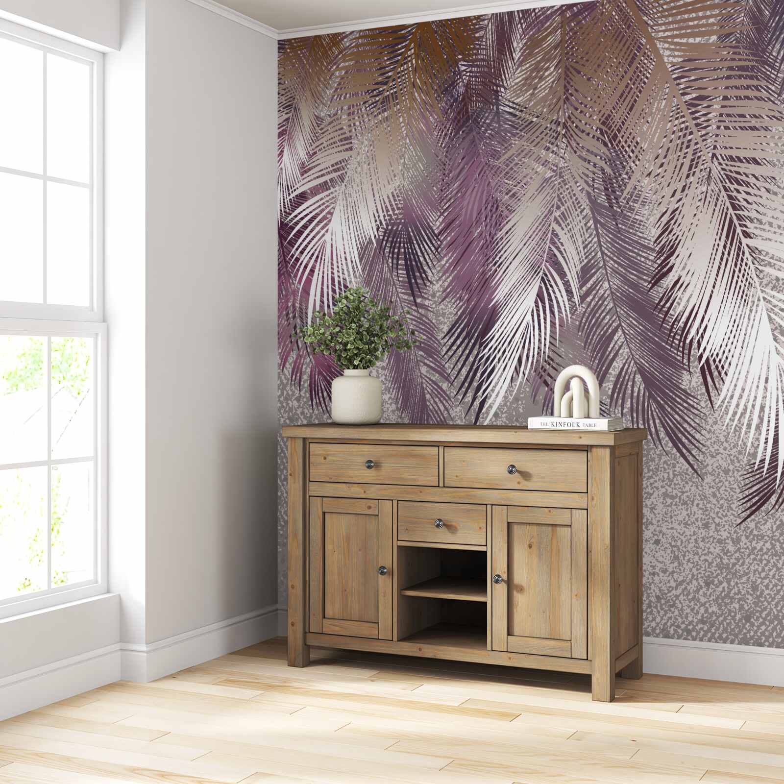 Fototapet penele grele atârnă