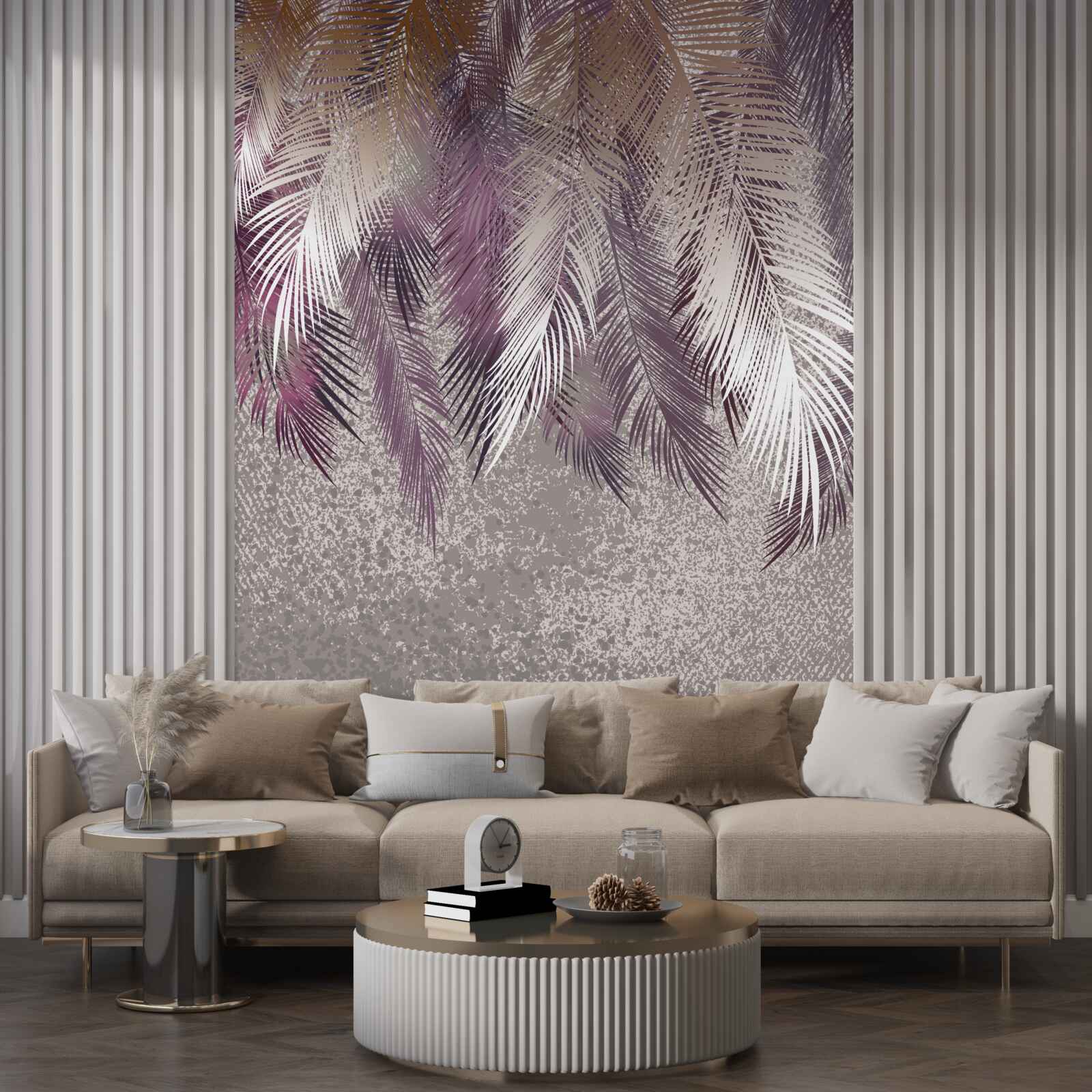 Fototapet penele grele atârnă