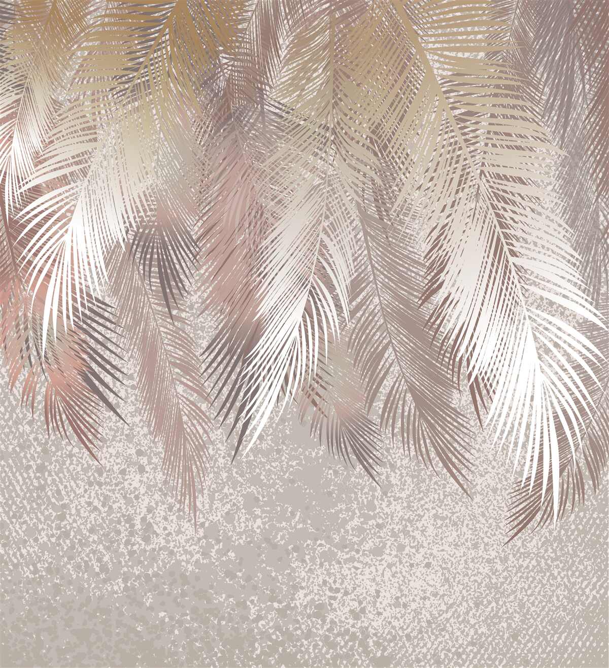 Fototapet penajele luxuriante luptă pentru umiditate