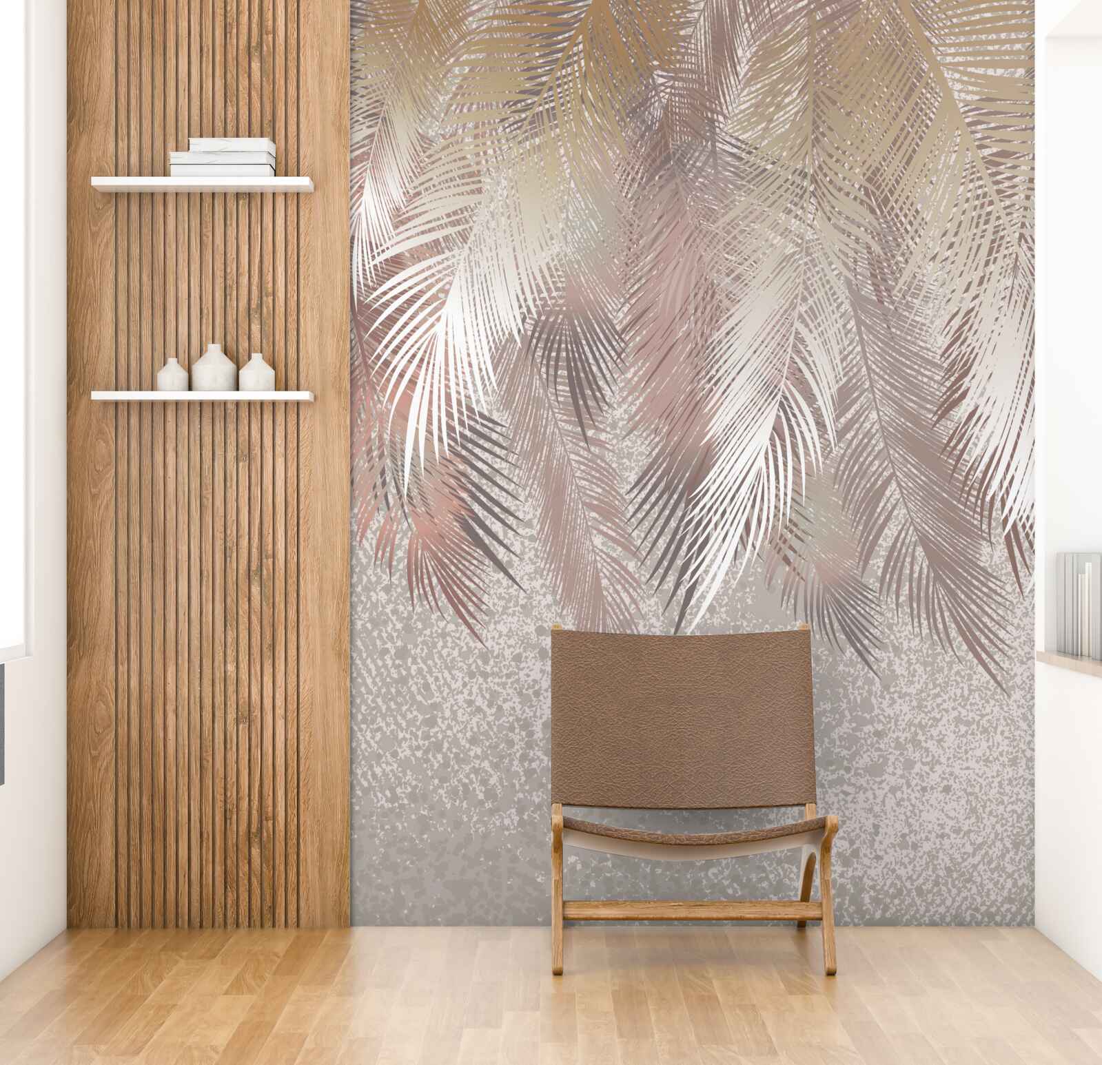 Fototapet penajele luxuriante luptă pentru umiditate