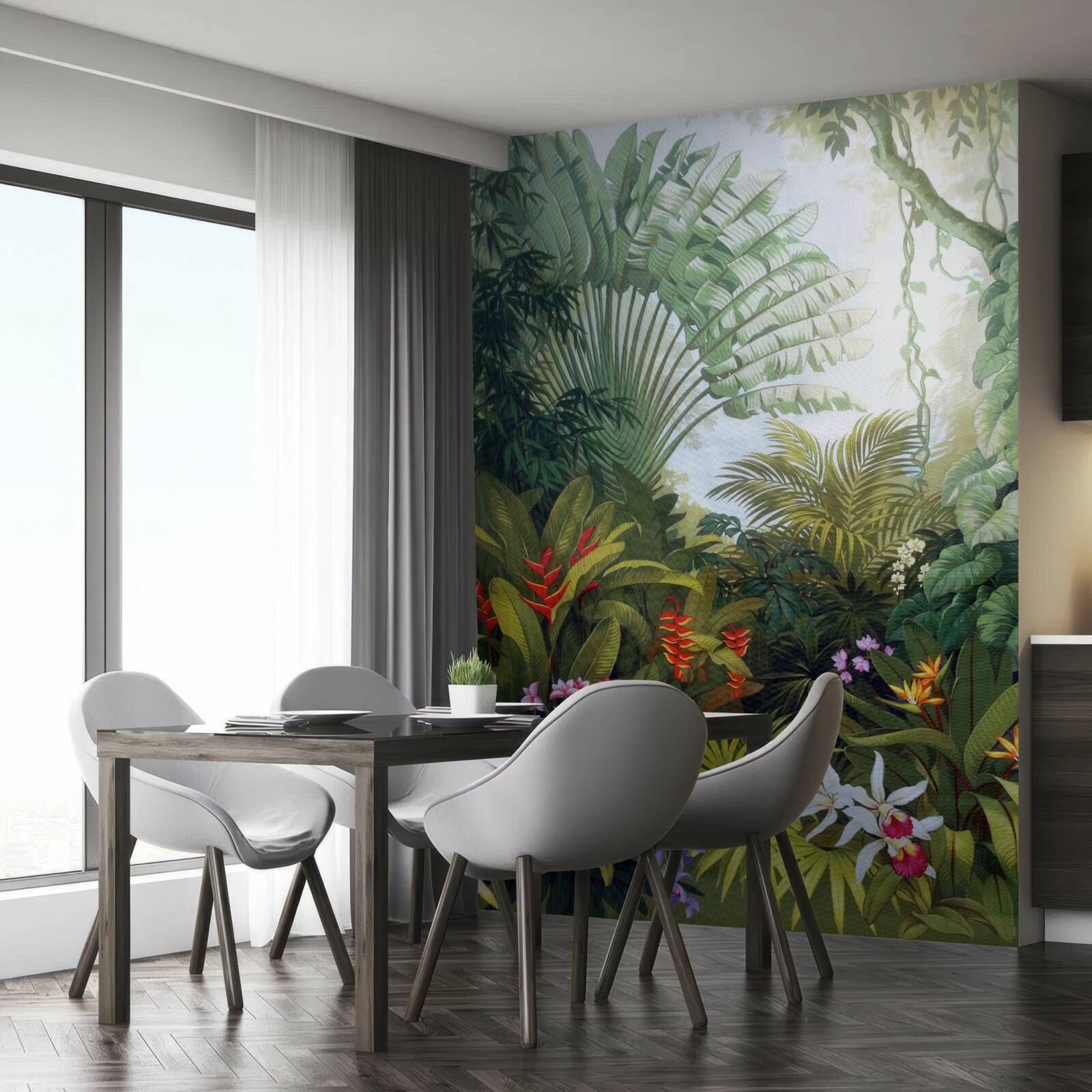 Fototapet păduri tropicale fascinante și misterioase