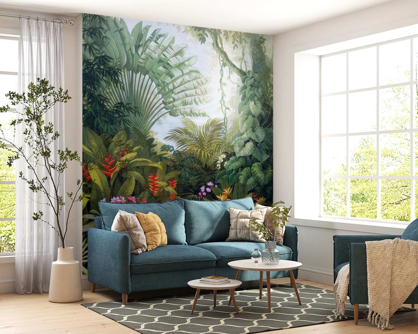 Fototapet păduri tropicale fascinante și misterioase