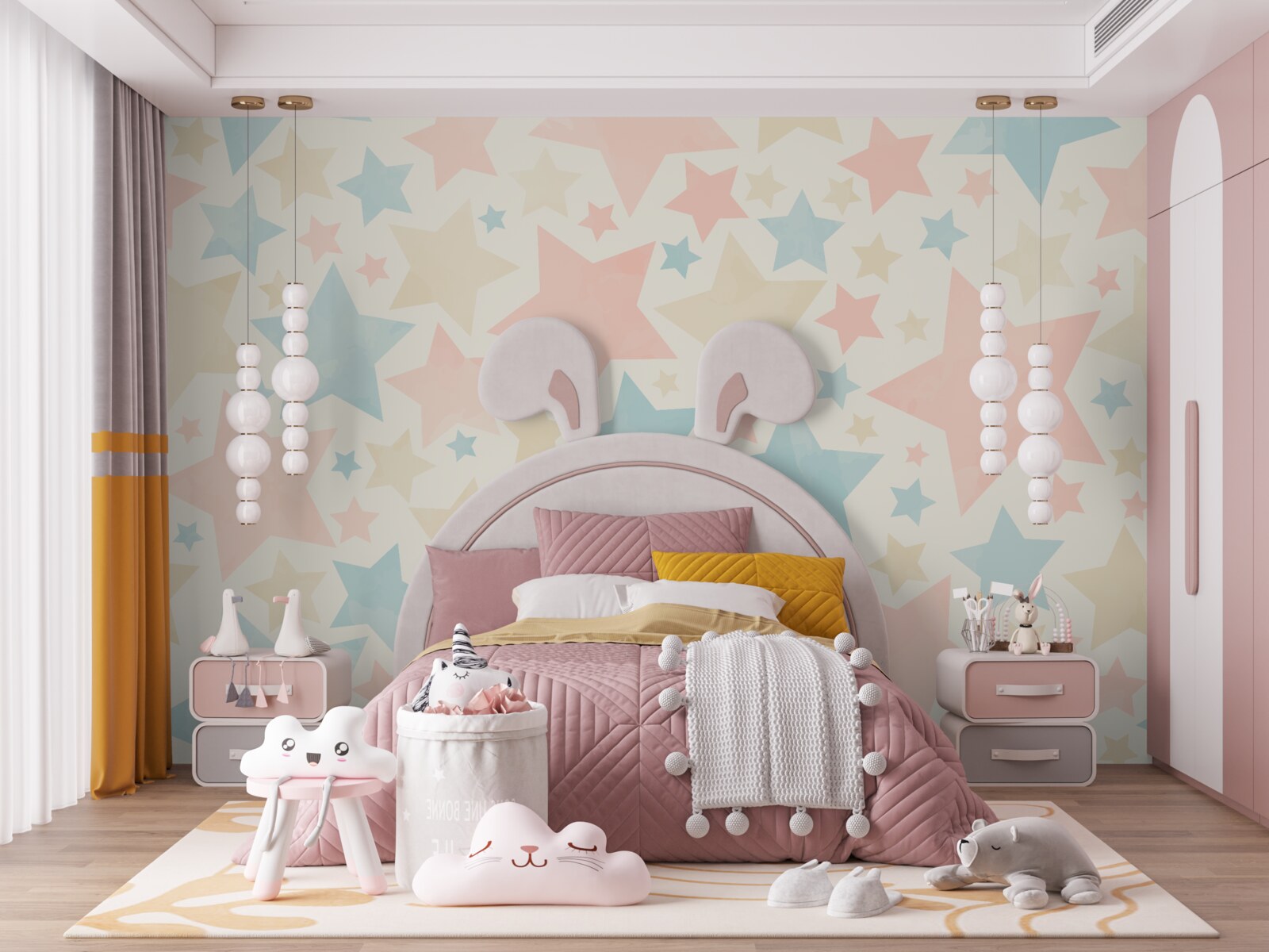 Fototapet stele de toate culorile