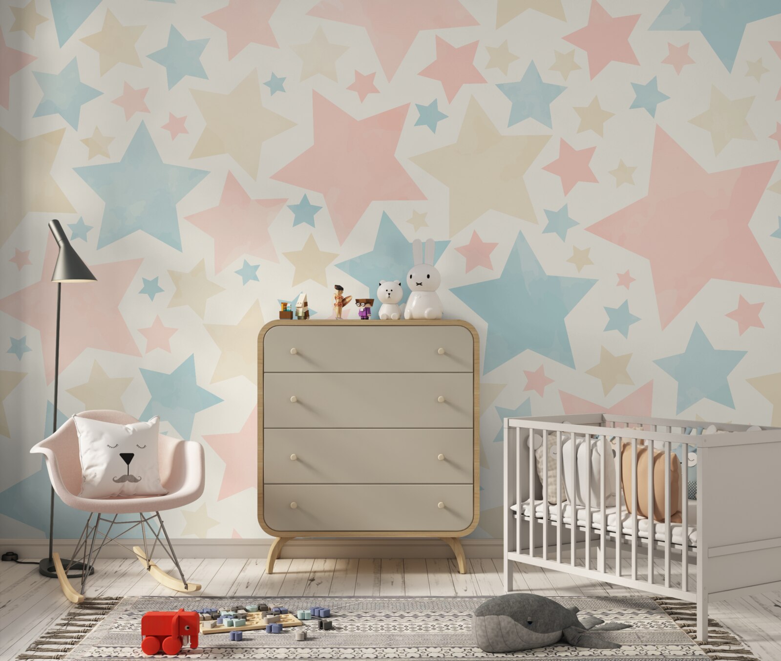 Fototapet stele de toate culorile