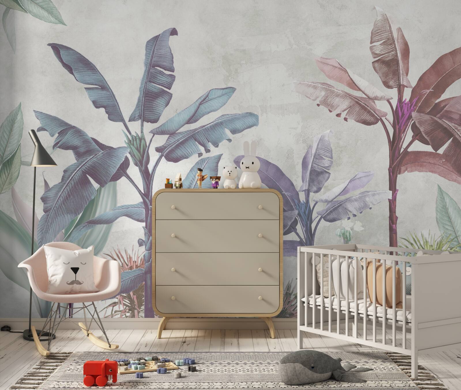 Fototapet palmieri în toate culorile