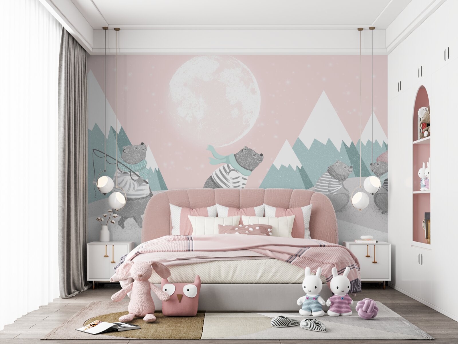 Fototapet urși de munte