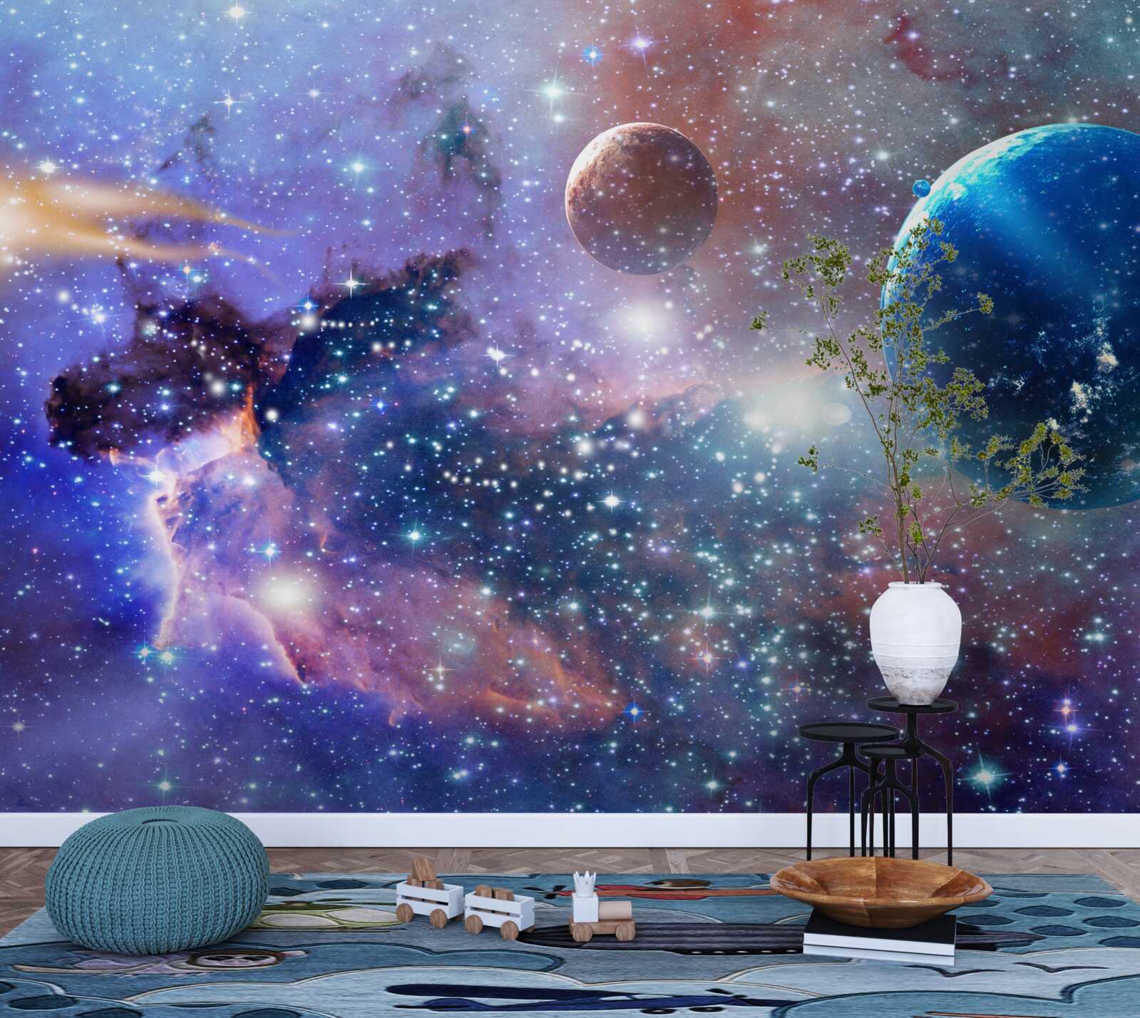 Fototapet univers luminos