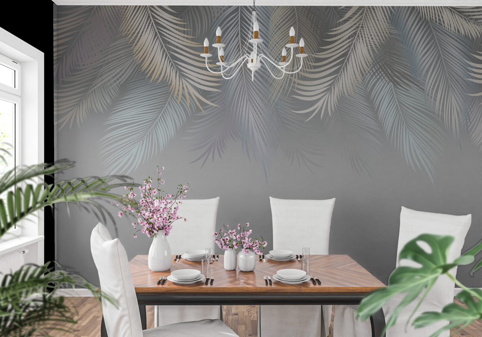 Fototapet frunze moi de ferigă