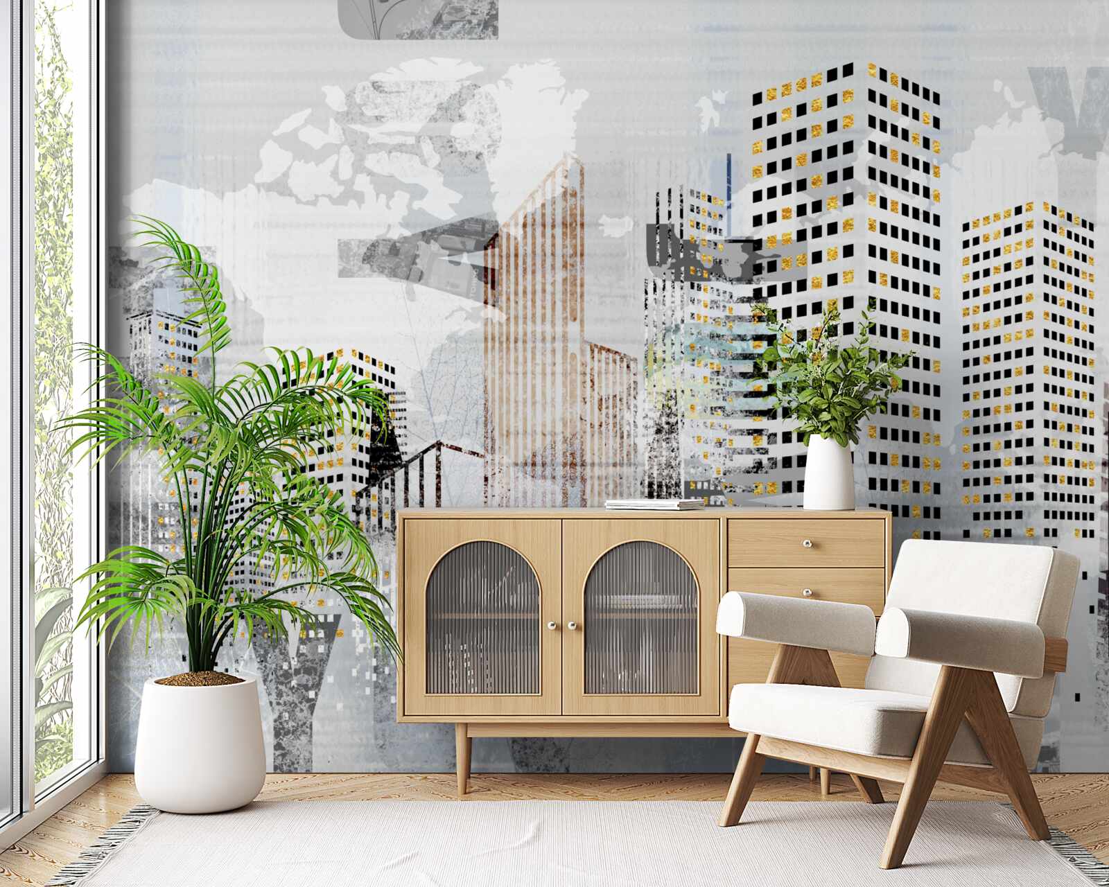 Fototapet orașul prezentat în fotografie