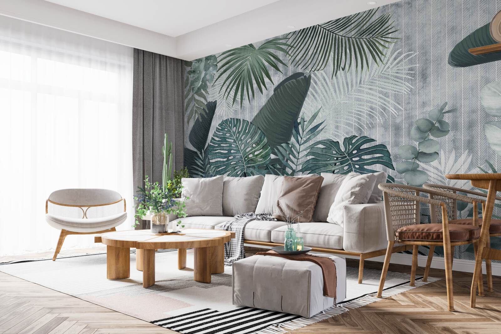 Fototapet fertilitatea plantelor în junglă