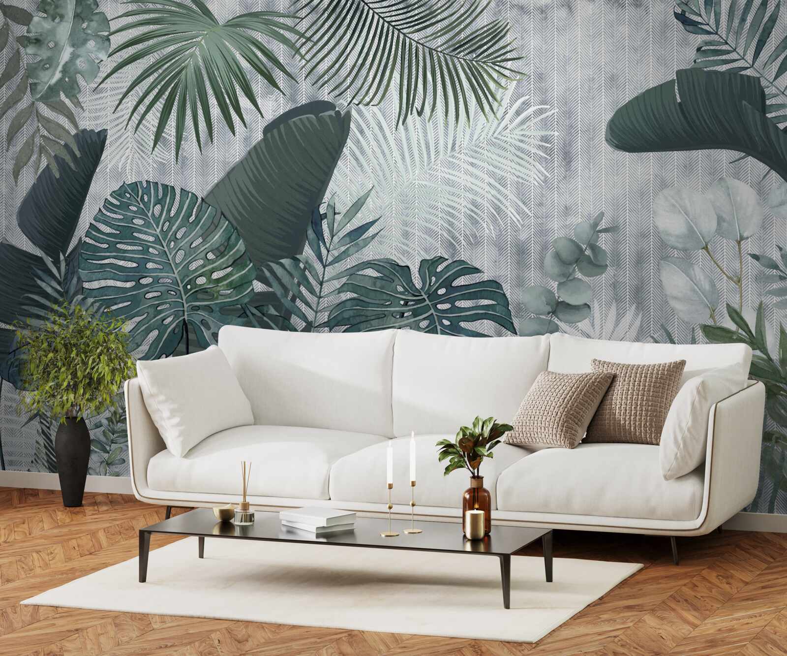 Fototapet fertilitatea plantelor în junglă