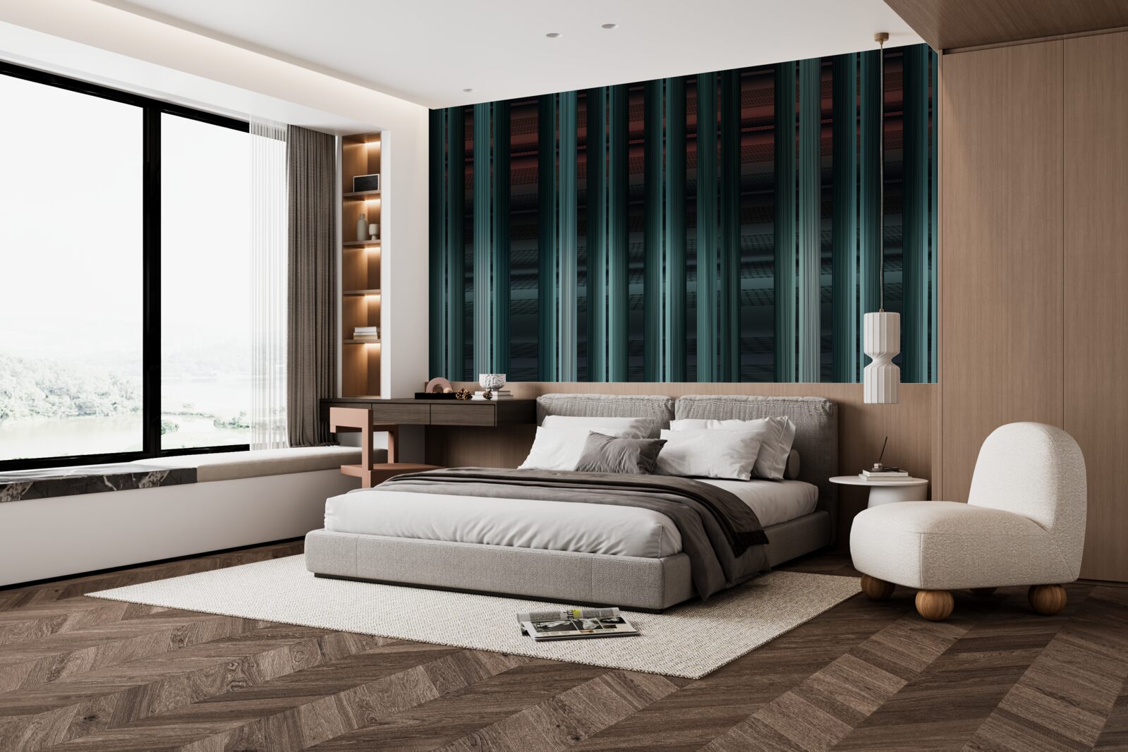 Fototapet dungi verticale de tip vector infinit