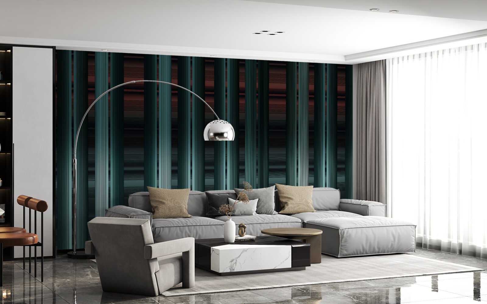 Fototapet dungi verticale de tip vector infinit