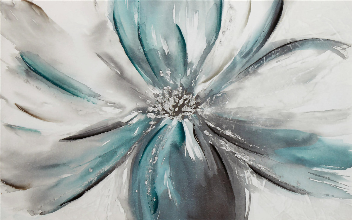 Fototapet petale delicate ale unui boboc deschis