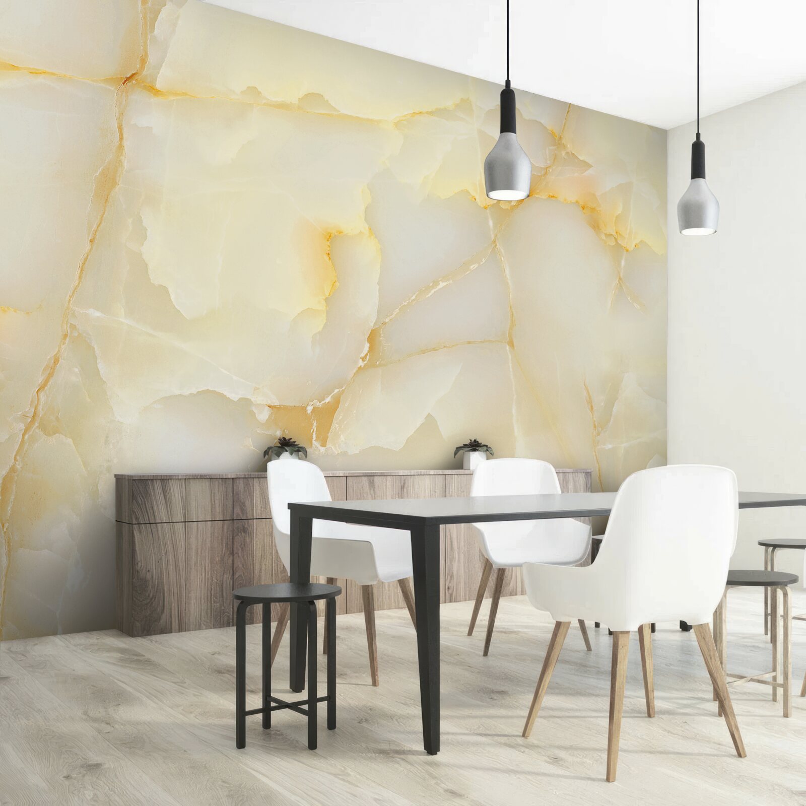 Fototapet marmură fină cu o nuanță aurie