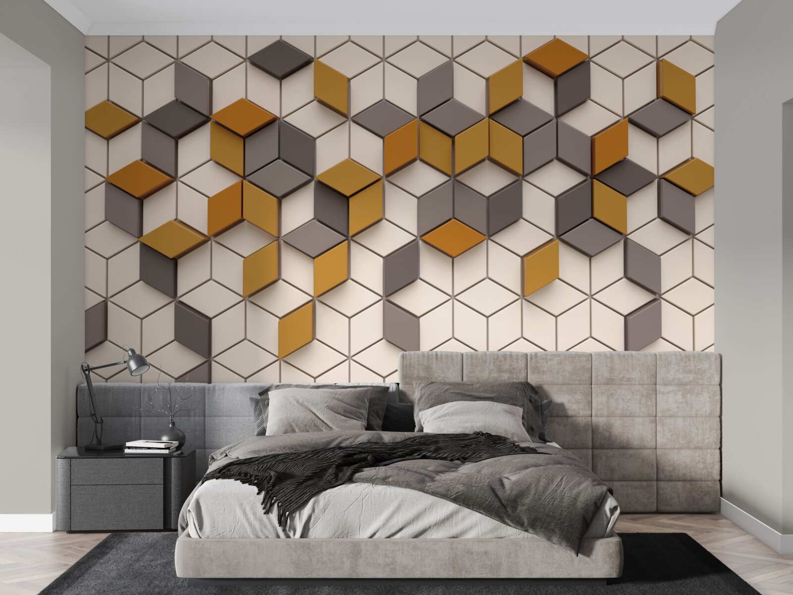 Fototapet blocuri cu margini diferite