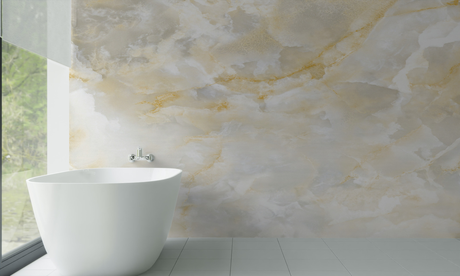 Fototapet nori plini de ploaie la răsăritul luminii