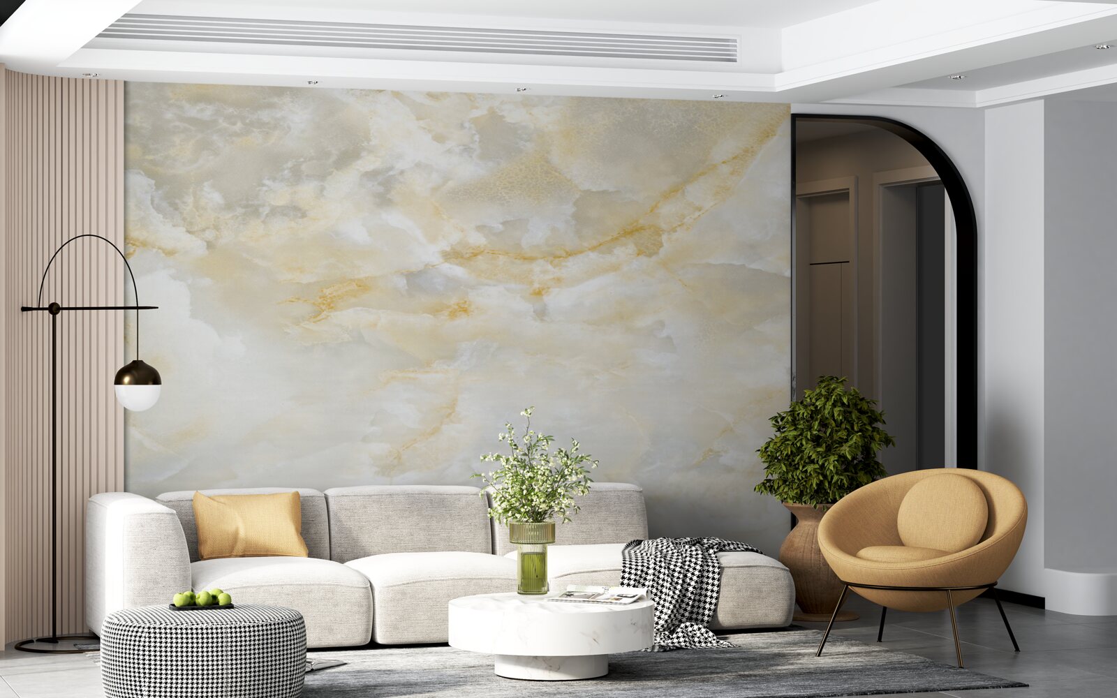 Fototapet nori plini de ploaie la răsăritul luminii