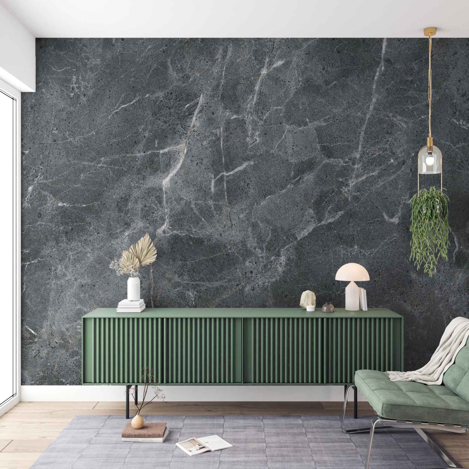 Fototapet nori gri plini de ploaie și întuneric