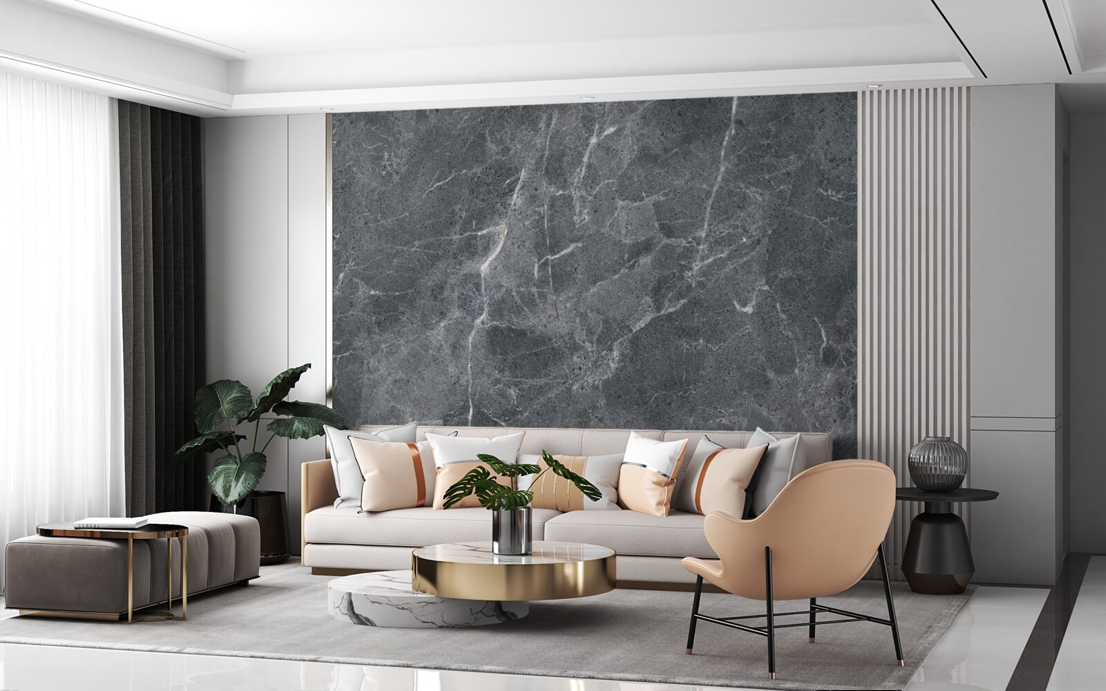 Fototapet nori gri plini de ploaie și întuneric