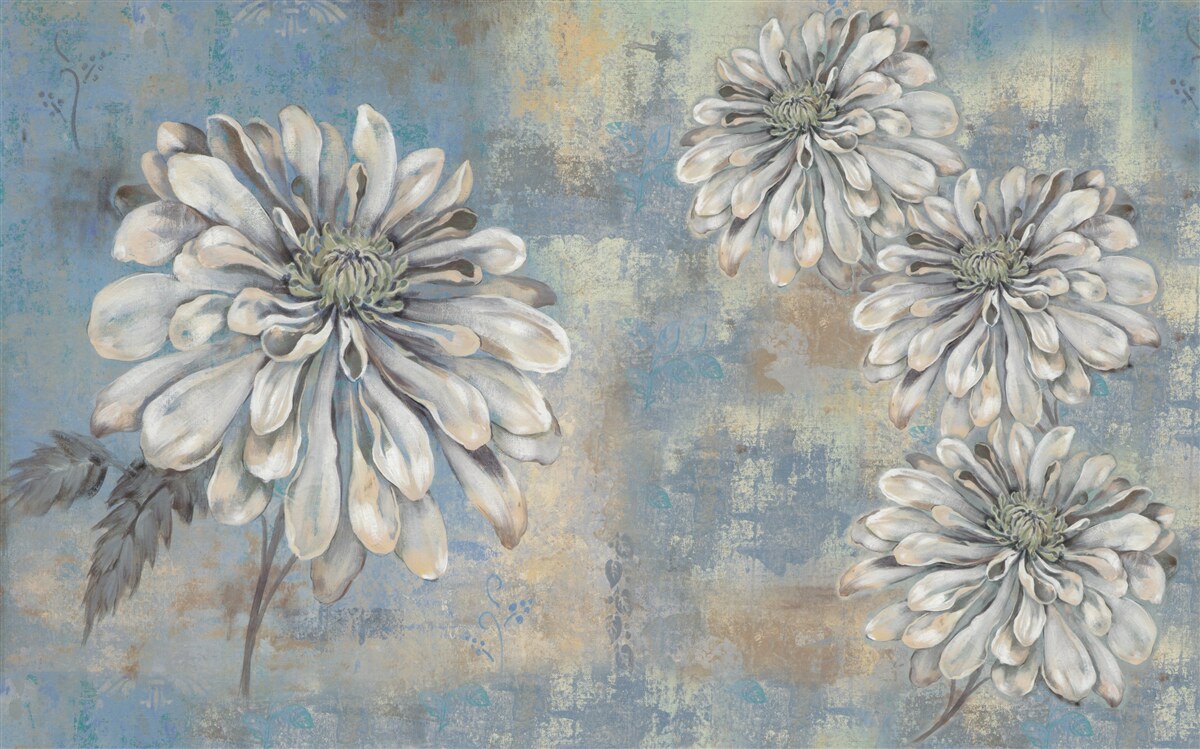 Fototapet asteri albi ca zăpada de mărimea ploii se toarnă în fundal