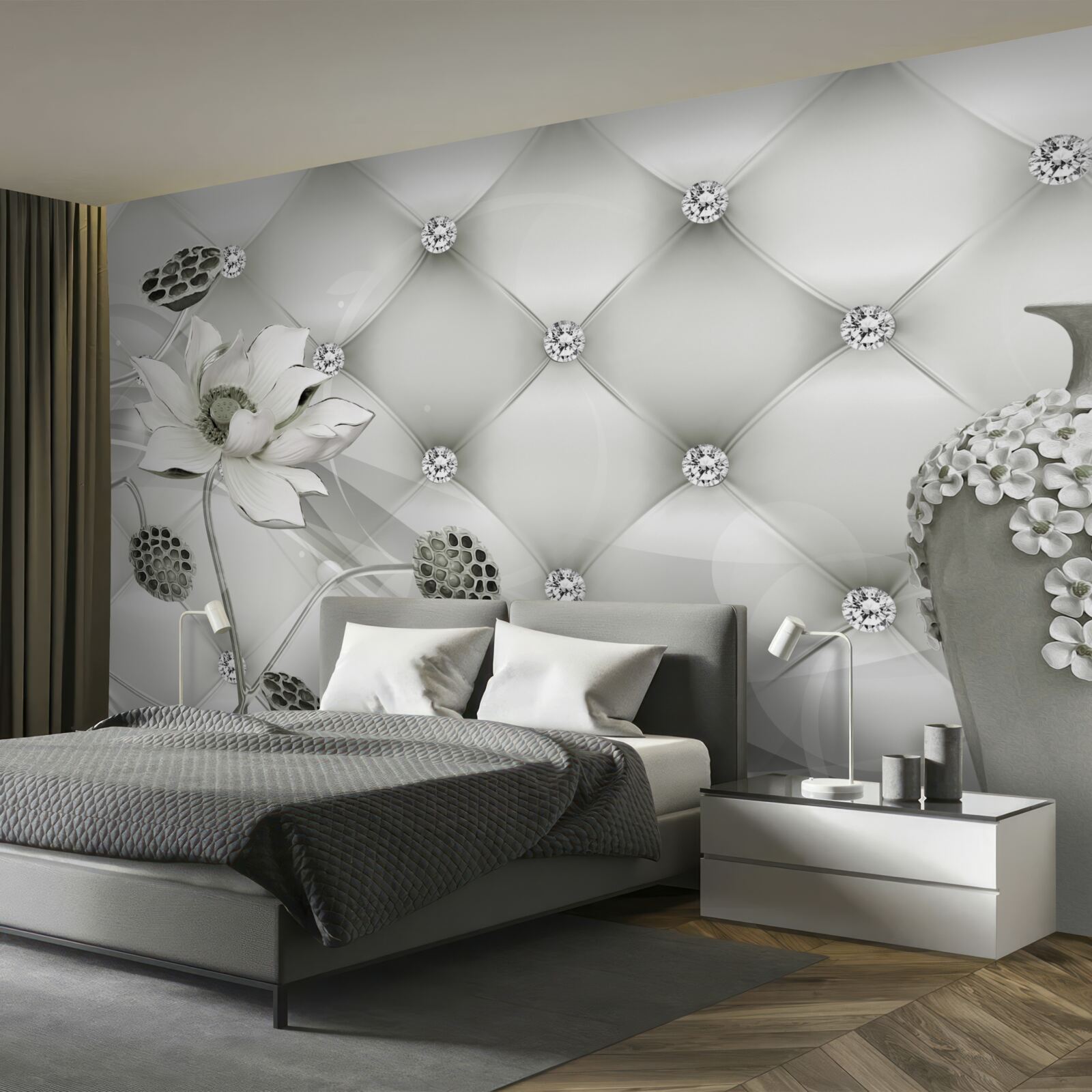 Fototapet linii verticale abstracte în culori diferite