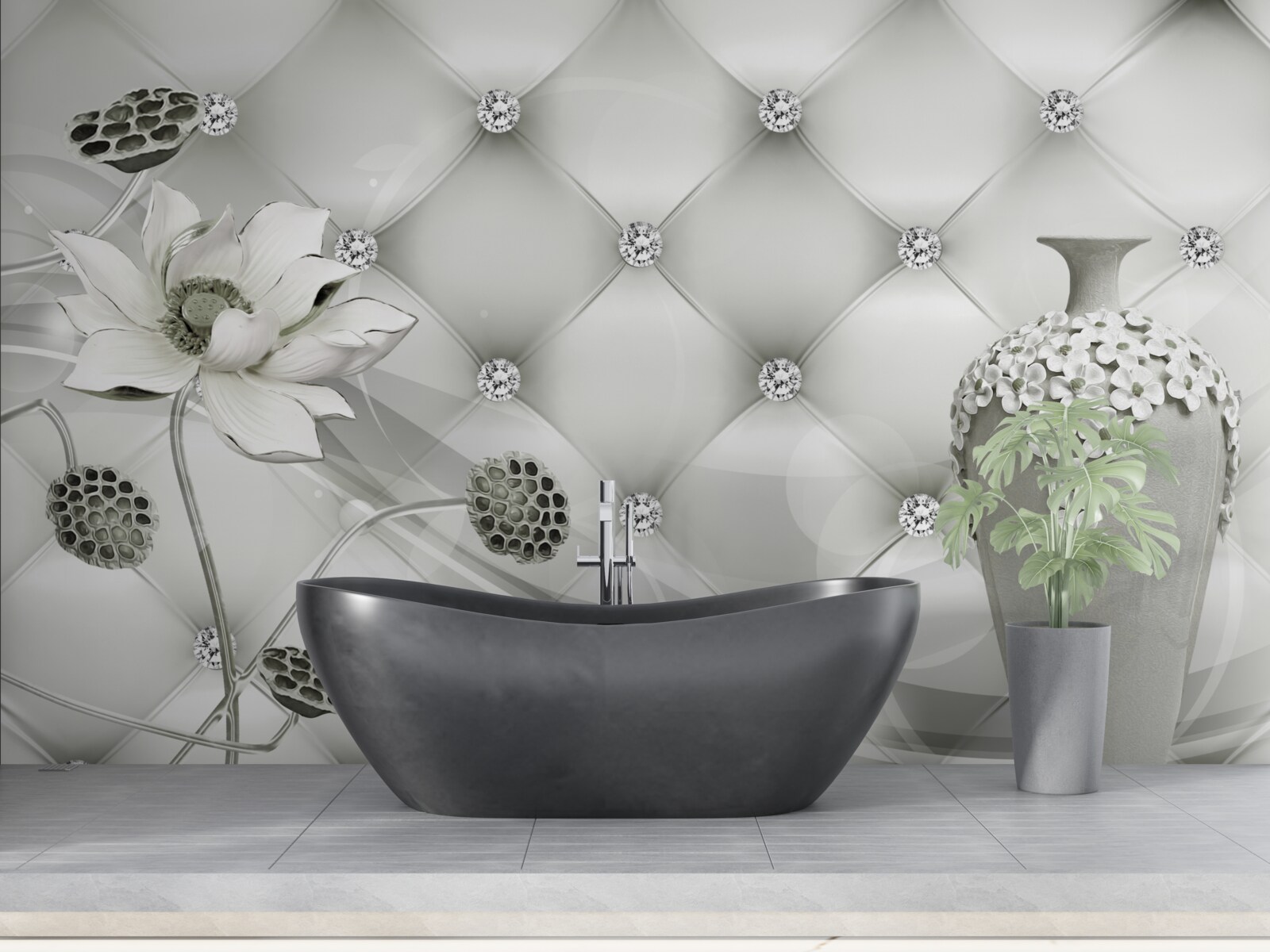 Fototapet linii verticale abstracte în culori diferite