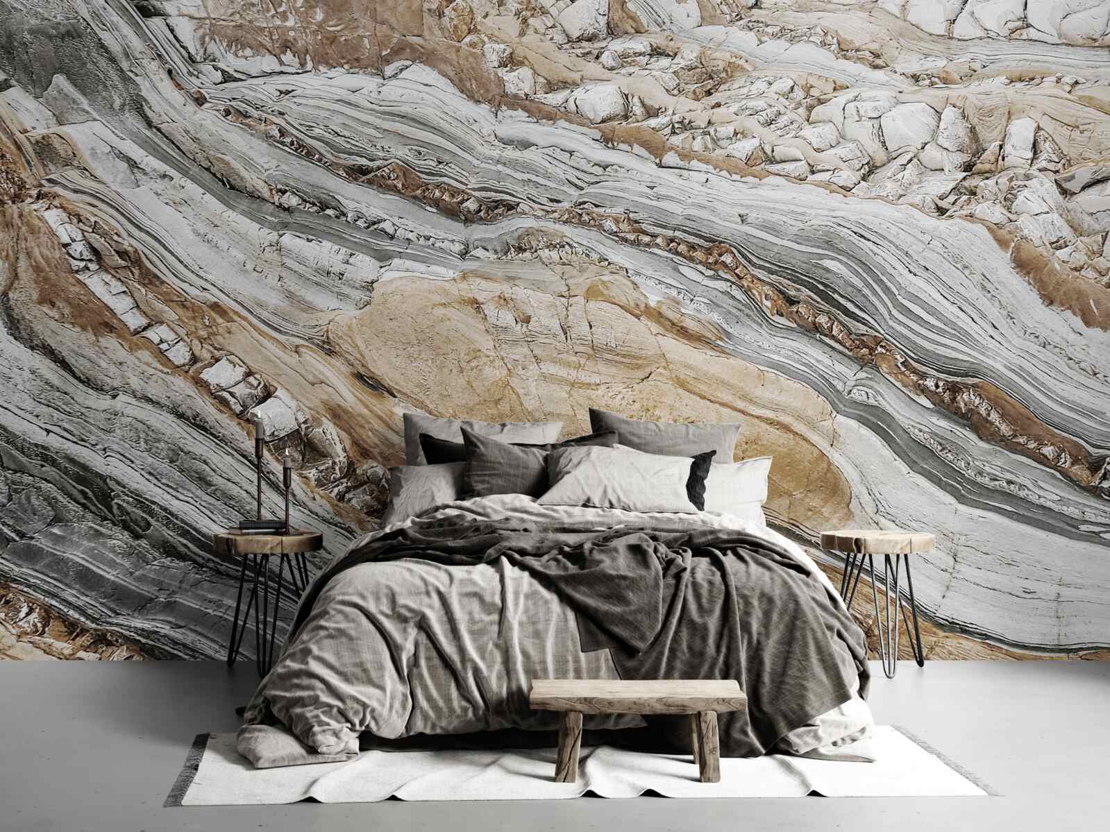 Fototapet coasta mării stâncoase