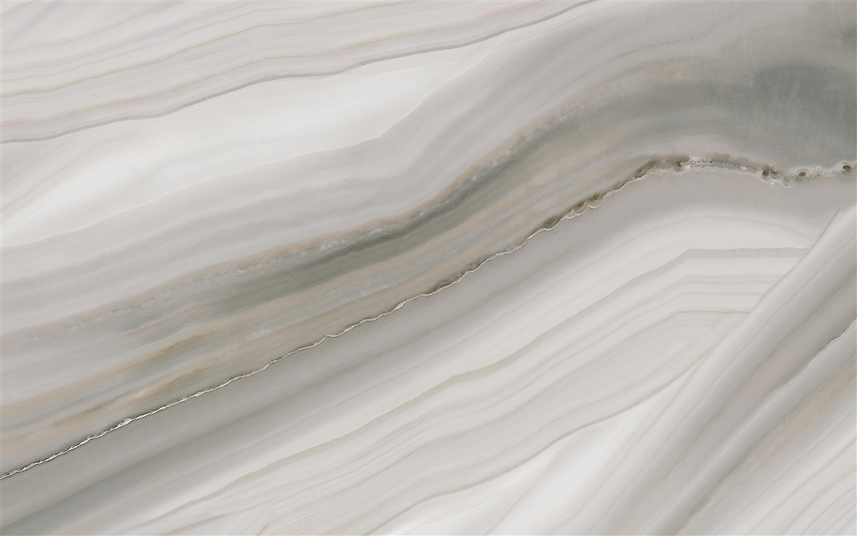 Fototapet un deșert unde griul domnește sub ploaie