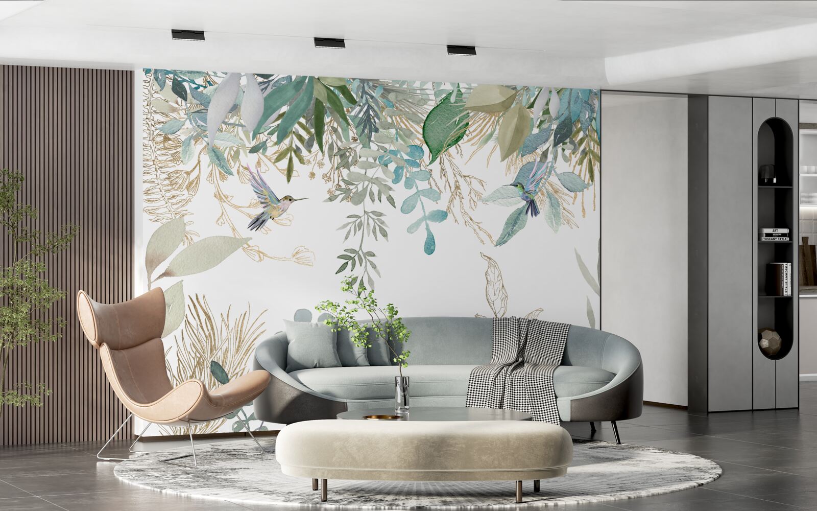 Fototapet diversitatea florei tropicale