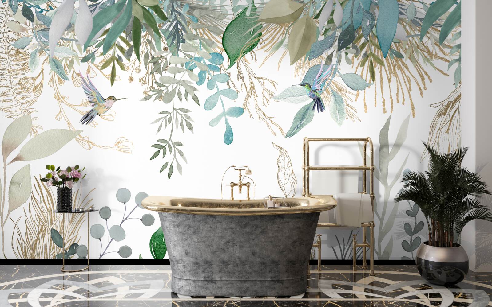 Fototapet diversitatea florei tropicale