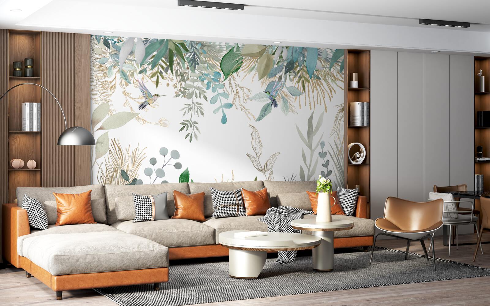 Fototapet diversitatea florei tropicale