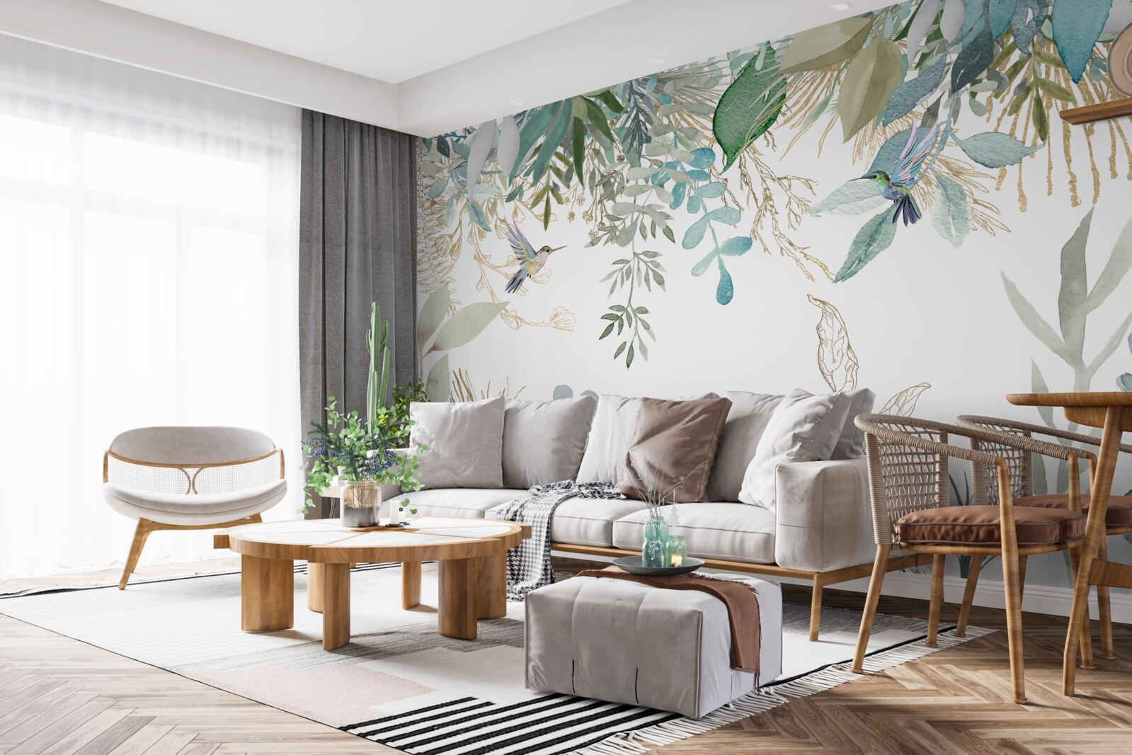 Fototapet diversitatea florei tropicale