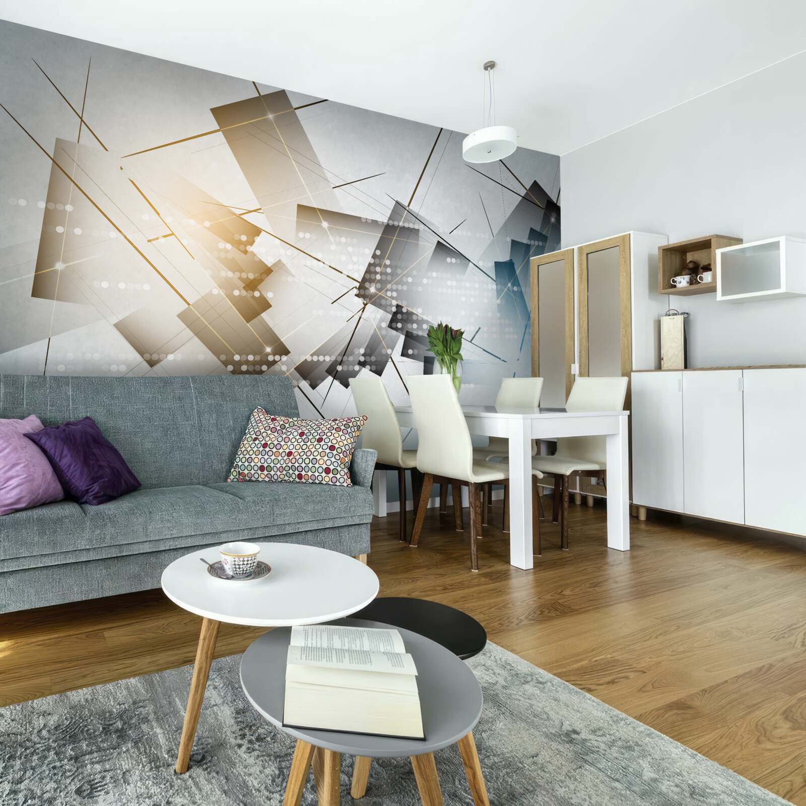 Fototapet strălucire puternică în diferite imagini