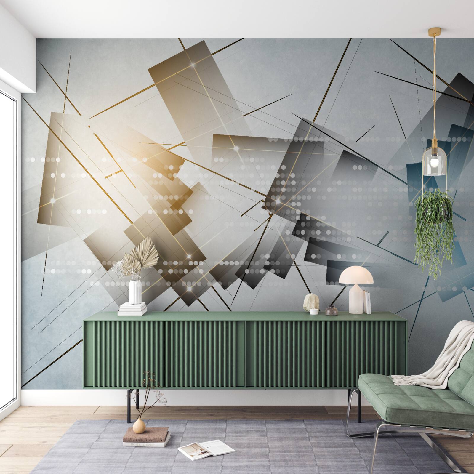 Fototapet strălucire puternică în diferite imagini