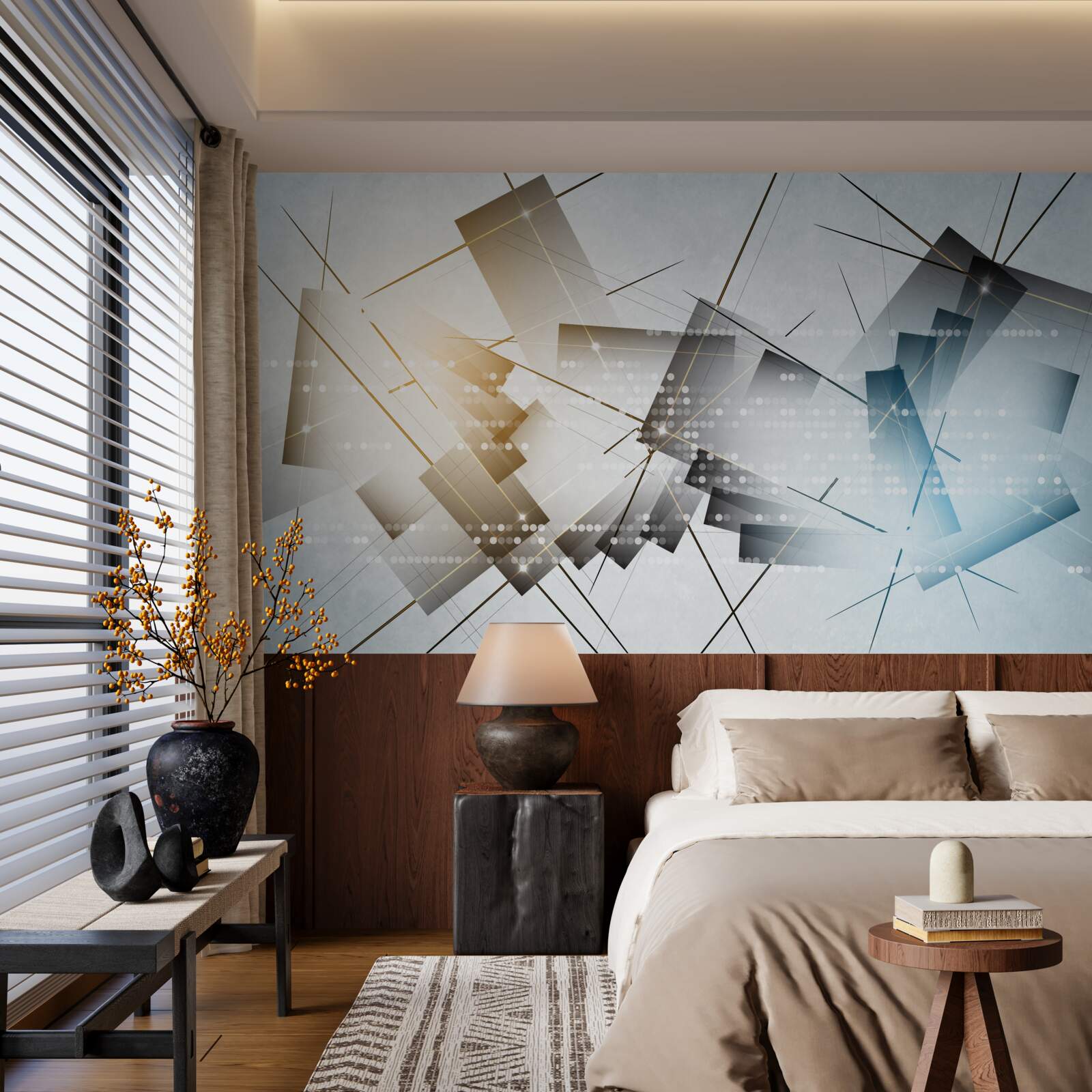 Fototapet strălucire puternică în diferite imagini