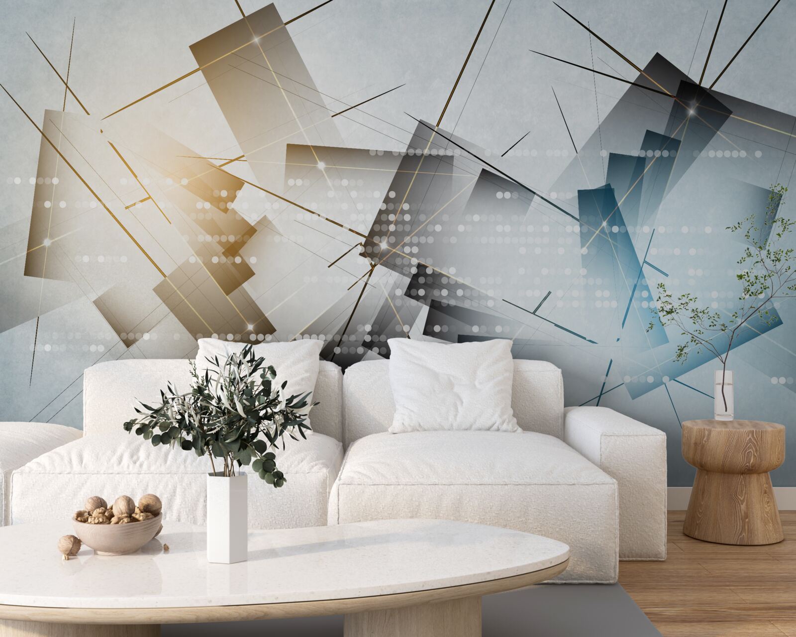 Fototapet strălucire puternică în diferite imagini