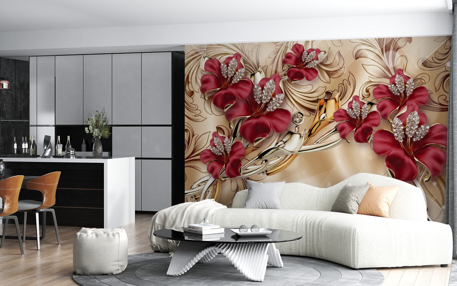 Fototapet crini maronii king-size